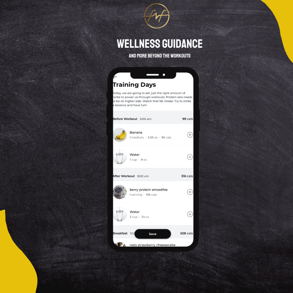 mobile app personalized meal plan