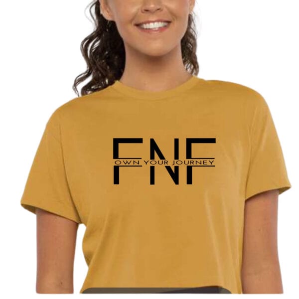 FNF Crop Top - Gold