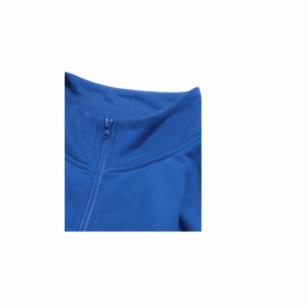 Blue Cutesy & Cropped Full Zip Jacket - Image 2