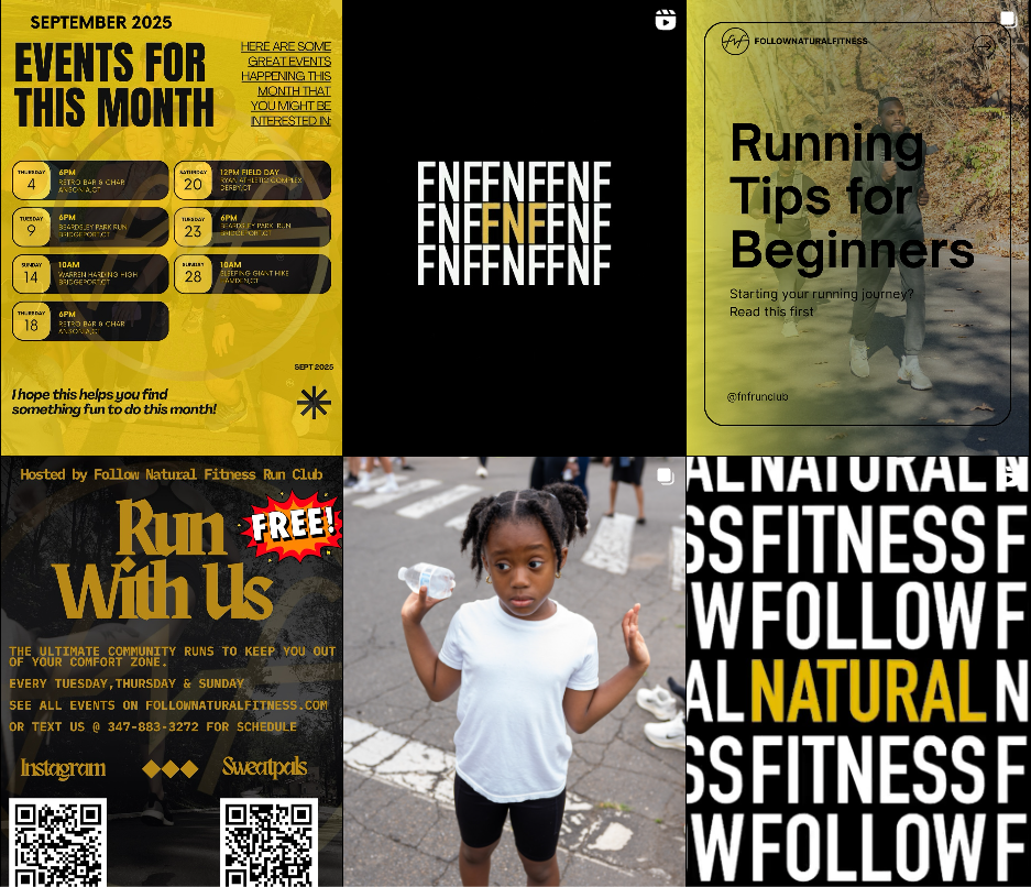 fnf run club instagram