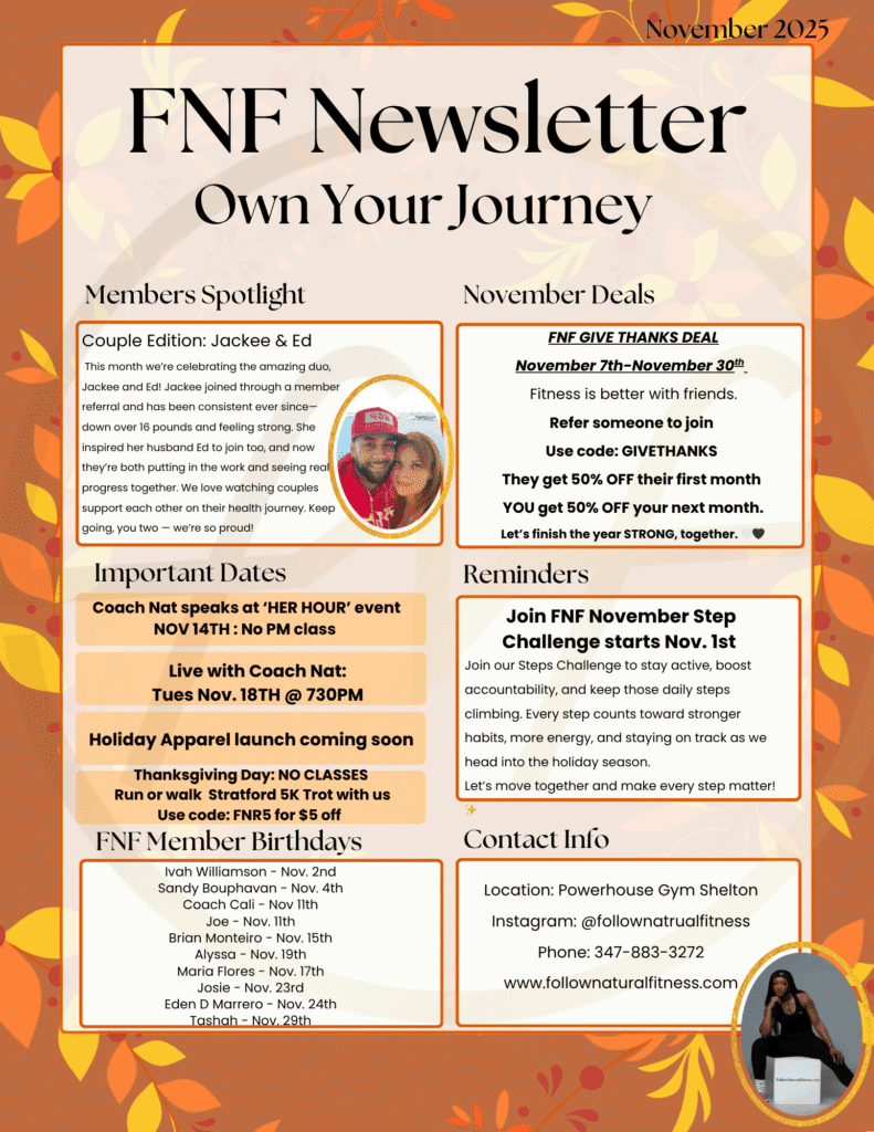 FNF November Newsletter