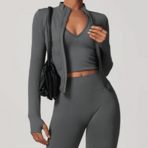 Long Sleeve Full Zipper Jacket