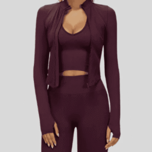 Long Sleeve Full Zipper Jacket