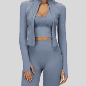 Long Sleeve Full Zipper Jacket