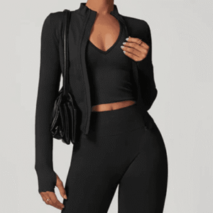 Long Sleeve Full Zipper Jacket