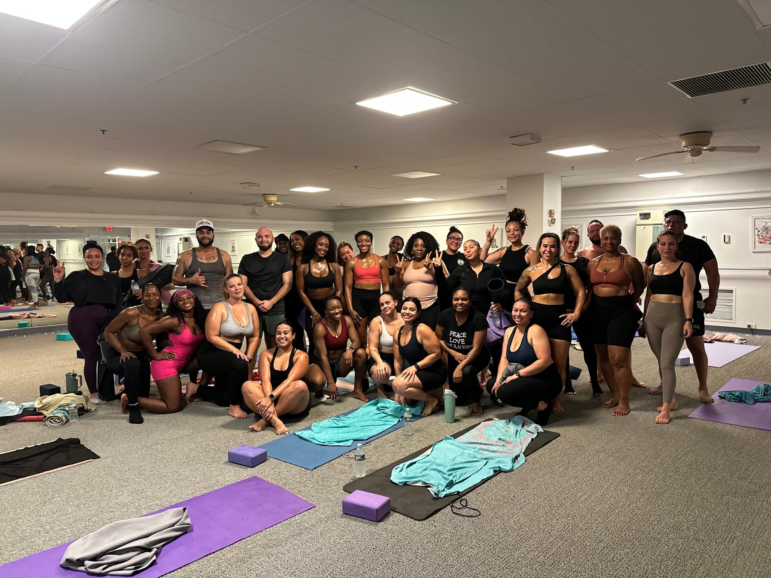 yoga group picture