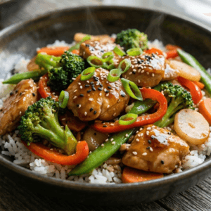 Teriyaki Chicken Stir Fry