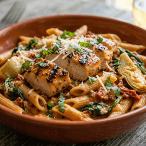 Tuscan Chicken Protein Pasta