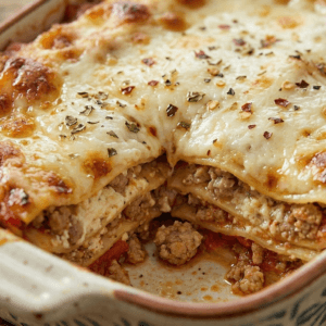 Ground Turkey Lasagna