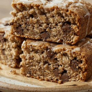 Protein Banana Bread Squares